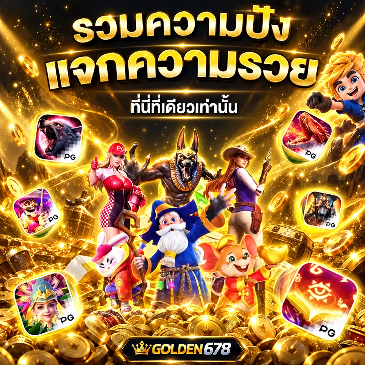 โปรโมชั่น GOLDEN678 และเกมออนไลน์